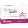 Ag Pharma AGIRES 50 30 COMPRESSE OROSOLUBILI SCATOLA 5,4 G