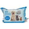 TRIXIE SALVIETTE DETERGENTI BENGY MUSCHIO BIANCO 40 pz