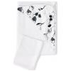 BAMBOOM Set Asciugamano con Cappuccio e Guanto Bamboom - Print Eucalyptus