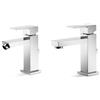 Newform - Ergo q miscelatore lavabo + bidet con scarico 66425 + 66410