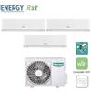 Climatizzatore Trial 12+12+12 HISENSE Energy Pro 3AMW72U4RFA R32 A++A+ DC INVERTER WI-FI INTEGRATO