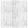 Salvapavimenti white wood in vinile spessorato, 100x150 cm