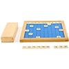 Edu Fun Edufun-I Numeri da 1 a 100 - Le Matematiche Sistema Montessori, Colore Naturale e Blu, EF 91315