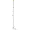 OPINION CIATTI appendiabiti con staffa a muro LA CIMA3 bianca con ganci oro 24K - LACIMA3WG+LACIMA3WALLG