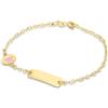 GioiaPura Bracciale Bambino Con Targa Oro 18kt Gioiello Gioiapura Oro 750 GP-S163703