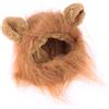 ueetek mascotte costume leone Cosplay parrucca Leon per gatto cane piccolo regolabile (marrone chiaro)