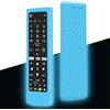 Hydream Custodia in Silicone per LG Telecomando AKB75095308 AKB74915324 AKB73715601 AKB75095307 Telecomando, Anti-Scivolo Antiurto Protettiva Cover Cassa Copertura per LG Smart TV Remote (Blu Fluorescente)