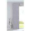 Gardinenbox: tenda a pannello Milano in velluto, opaca, asta di contrappeso, colore grigio, altezza x larghezza 245x60 cm