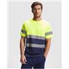 Roly Abbigliamento personalizzate. Maglietta girocollo alta visibilità manica corta Roly Workwear Delta - Roly personalizzate o neutre