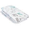 Disney Aristochat - Set copripiumino 140 x 200 + federa 63 x 63 cm, 100% cotone floreale