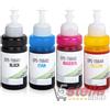 KIT 4 FLACONI RICARICA INCHIOSTRO NERO+COLORI T6641 T6642 T6643 T6644 100ML PER EPSON ECOTANK COMPATIBILE 664 - NO-NAME