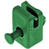 Alberts 655853 Supporto per funi Metalliche con Spina a Rivetto, Plastica