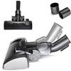 Maxorado Bocchetta combinata flessibile per aspirapolvere, 32 mm/35 mm, universale, per tappeti e pavimenti duri compatibile con AEG Electrolux Bosch Siemens Dirt Devil BSH Einhell Makita Kärcher
