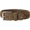 HUNTER HUNTING - Collare per cani in pelle nabuk, resistente, morbido, 40 S, colore: Marrone