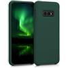 kwmobile Cover per Samsung Galaxy S10e Custodia - Back Case per Smartphone in Silicone TPU - Protezione Gommata - verde muschio