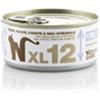 Natural Code XL12 (tonno, patate, carote e riso) - 6 lattine da 170gr.