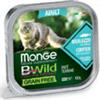 Monge BWild Grain Free paté (merluzzo) - 24 vaschette da 100gr.