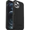 Otterbox Cover per iPhone 12 / iPhone 12 Pro Commuter, resistente a shock e cadute, testata 3x vs le norme anti caduta MIL-STD 810G, protezione antimicrobica, Nero