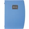 SECURIT PORTA MENU' A4-24x34cm BLU RIO con 1 INSERTO DOPPIO
