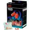 3m 200 COPPIE di INSERTI AURICOLARI MODELLABILI 1100 3M
