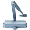 Bricard 6100107 Chiudiporta a braccio bussola forza 2-4 (fino a 80 kg), tecnologia Pignone cremagliera, colore: Argento