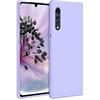 kwmobile Custodia Compatibile con LG Velvet Cover - Back Case per Smartphone in Silicone TPU - Protezione Gommata - lavanda