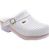 Scholl CLOG S/COMF.B/S CE BYCAST UNISEX WHITE WOODS BIANCO 38