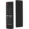 Hydream Custodia in Silicone per LG Telecomando AKB75095308 AKB74915324 AKB73715601 AKB75095307 Telecomando, Anti-Scivolo Antiurto Protettiva Cover Cassa Copertura per LG Smart TV Remote AKB7 serie (Nero)