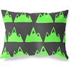BonaMaison Neon Verde-Fumi Fodera per Cuscino Cotone e Copricuscini Federa per Divano Casa Soggiorno Camera da Letto Decorazione Interni ed Esterni, 45x60 Cm - Progettata e Prodotta in Turchia