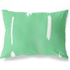 BonaMaison Petrolio Verde-Bianco Fodera per Cuscino Cotone e Copricuscini Federa per Divano Casa Soggiorno Camera da Letto Decorazione Interni ed Esterni, 45x60 Cm - Progettata e Prodotta in Turchia