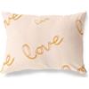 BonaMaison Bianco-Arancio Fodera per Cuscino Cotone e Copricuscini Federa per Divano Casa Soggiorno Camera da Letto Decorazione Interni ed Esterni, 45x60 Cm - Progettata e Prodotta in Turchia