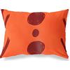 BonaMaison Arancio-Bordeaux Fodera per Cuscino Cotone e Copricuscini Federa per Divano Casa Soggiorno Camera da Letto Decorazione Interni ed Esterni, 45x60 Cm - Progettata e Prodotta in Turchia