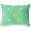 BonaMaison Petrolio Verde-Bianco Fodera per Cuscino Cotone e Copricuscini Federa per Divano Casa Soggiorno Camera da Letto Decorazione Interni ed Esterni, 45x60 Cm - Progettata e Prodotta in Turchia