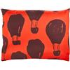 BonaMaison Arancio-Bordeaux Fodera per Cuscino Cotone e Copricuscini Federa per Divano Casa Soggiorno Camera da Letto Decorazione Interni ed Esterni, 45x60 Cm - Progettata e Prodotta in Turchia