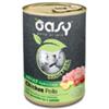 Oasy Grain-free Formula adult dog umido (pollo) - 12 lattine da 400gr.