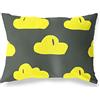 BonaMaison Neon Giallo-Fumi Fodera per Cuscino Cotone e Copricuscini Federa per Divano Casa Soggiorno Camera da Letto Decorazione Interni ed Esterni, 45x60 Cm - Progettata e Prodotta in Turchia