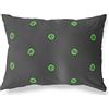 BonaMaison Neon Verde-Fumi Fodera per Cuscino Cotone e Copricuscini Federa per Divano Casa Soggiorno Camera da Letto Decorazione Interni ed Esterni, 35x50 Cm - Progettata e Prodotta in Turchia