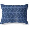BonaMaison Blu Fodera per Cuscino Cotone e Copricuscini Federa per Divano Casa Soggiorno Camera da Letto Decorazione Interni ed Esterni, 45x60 Cm - Progettata e Prodotta in Turchia