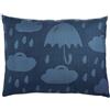 BonaMaison Blu Fodera per Cuscino Cotone e Copricuscini Federa per Divano Casa Soggiorno Camera da Letto Decorazione Interni ed Esterni, 45x60 Cm - Progettata e Prodotta in Turchia