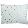 BonaMaison Turchese-Bianco Fodera per Cuscino Cotone e Copricuscini Federa per Divano Casa Soggiorno Camera da Letto Decorazione Interni ed Esterni, 45x60 Cm - Progettata e Prodotta in Turchia