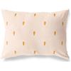 BonaMaison Bianco-Arancio Fodera per Cuscino Cotone e Copricuscini Federa per Divano Casa Soggiorno Camera da Letto Decorazione Interni ed Esterni, 45x60 Cm - Progettata e Prodotta in Turchia