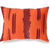 BonaMaison Arancio-Bordeaux Fodera per Cuscino Cotone e Copricuscini Federa per Divano Casa Soggiorno Camera da Letto Decorazione Interni ed Esterni, 45x60 Cm - Progettata e Prodotta in Turchia