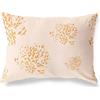 BonaMaison Bianco-Arancio Fodera per Cuscino Cotone e Copricuscini Federa per Divano Casa Soggiorno Camera da Letto Decorazione Interni ed Esterni, 45x60 Cm - Progettata e Prodotta in Turchia