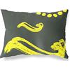 BonaMaison Neon Giallo-Fumi Fodera per Cuscino Cotone e Copricuscini Federa per Divano Casa Soggiorno Camera da Letto Decorazione Interni ed Esterni, 45x60 Cm - Progettata e Prodotta in Turchia