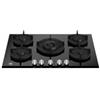 Bertazzoni La Germania P755CLAGGN Piano Cottura Gas 5 Fornelli 76 cm Nero