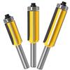 WSOOX 8mm gambo 3 pezzi Fresa Set con Cuscinetto per lavorazione del legno
