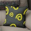 BonaMaison Fodera per Cuscino Giallo neon e fumo Cotone e Copricuscini Federa per Divano Casa Soggiorno Camera da Letto Decorazione Interni ed Esterni, Dimensioni: 43x43 - Prodotta in Turchia