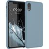 kwmobile Custodia Compatibile con Apple iPhone XR Cover - Back Case per Smartphone in Silicone TPU - Protezione Gommata - artic night