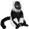 Wild Republic Cuddlekins Lemure ruffed in bianco e nero, Peluche Di Animali, 30 cm, Peluche Per Neonati, Peluche Per Regalo Di Compleanno Imbottitura Realizzata Partendo Da Bottiglie Riciclate