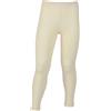 Engel Leggings bambino in lana mista seta -col. ecrù